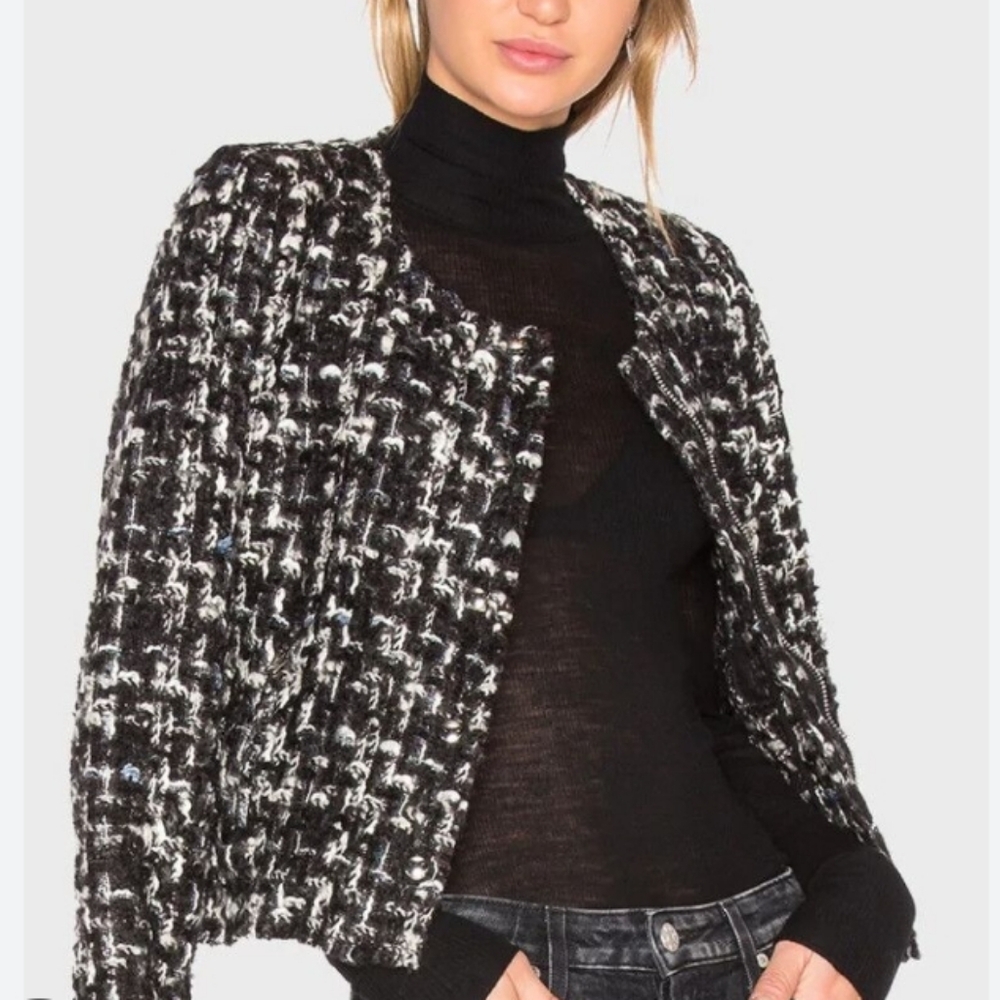IRO Nalokie Tweed Boucle Jacket 40/8